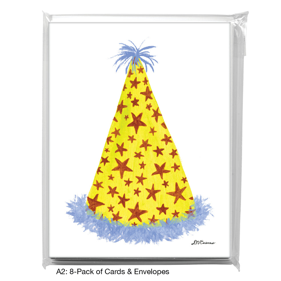 Party Hat, Greeting Card (8607D)