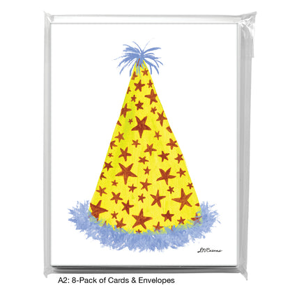 Party Hat, Greeting Card (8607D)