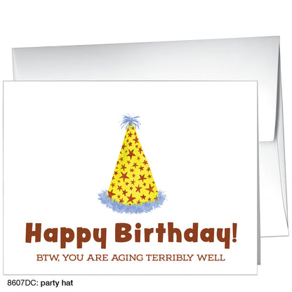 Party Hat, Greeting Card (8607DC)
