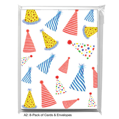 Party Hat, Greeting Card (8607E)