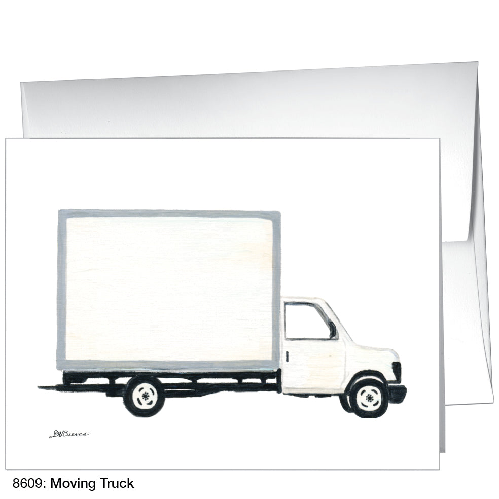 Moving Truck, Greeting Card (8609)