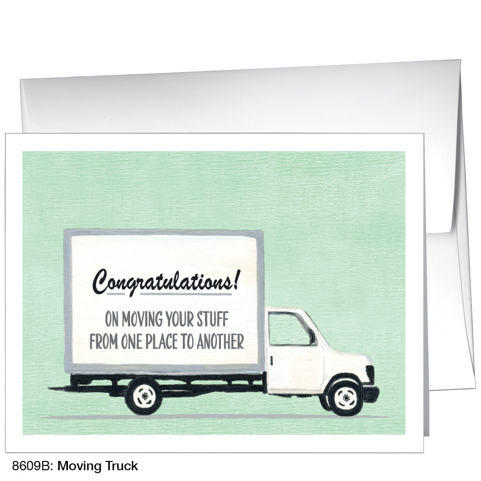 Moving Truck, Greeting Card (8609B)
