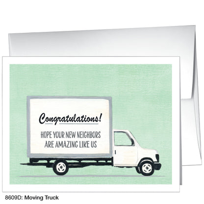 Moving Truck, Greeting Card (8609D)