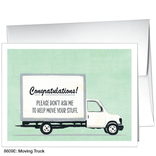 Moving Truck, Greeting Card (8609E)