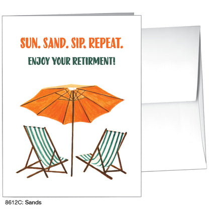 Sands, Greeting Card (8612C)