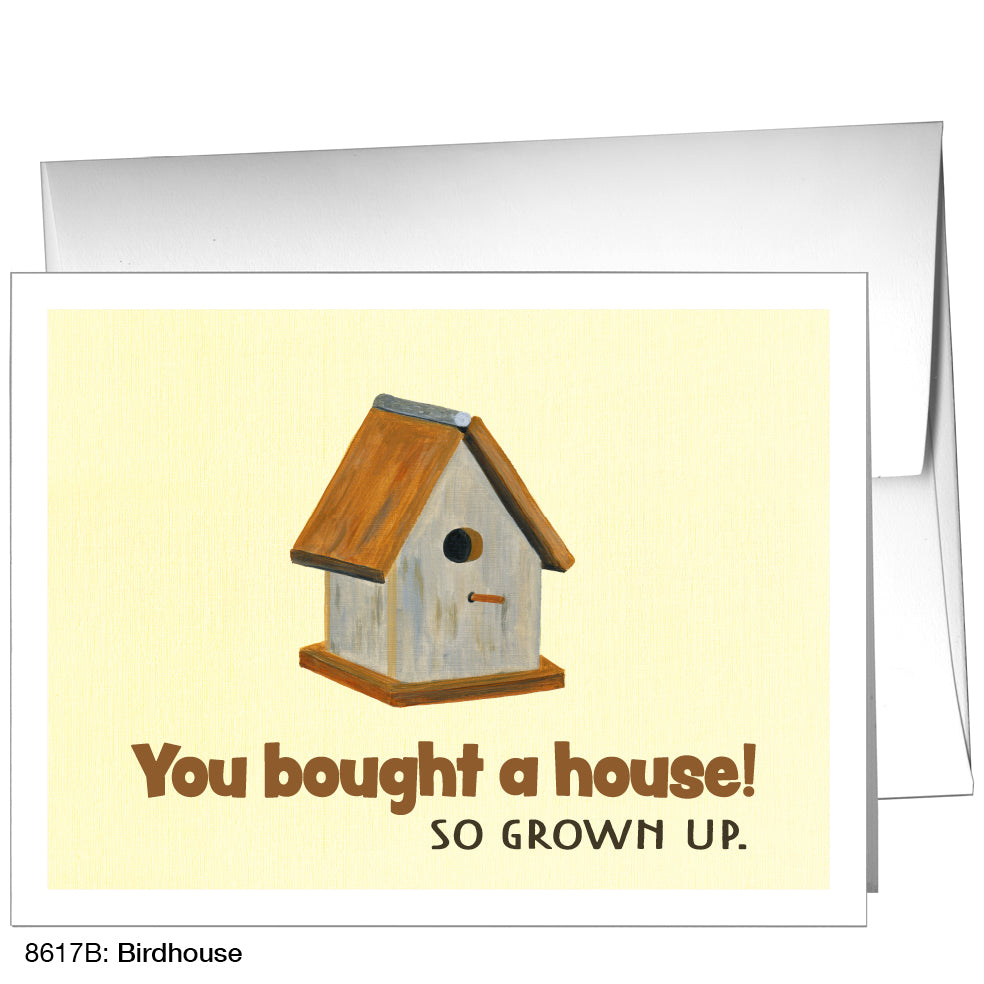 Birdhouse, Greeting Card (8617B)