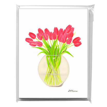 Cut Tulips, Greeting Card (8618)