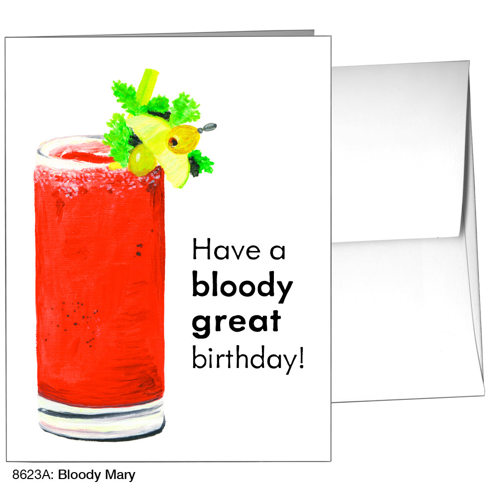 Bloody Mary, Greeting Card (8623A)