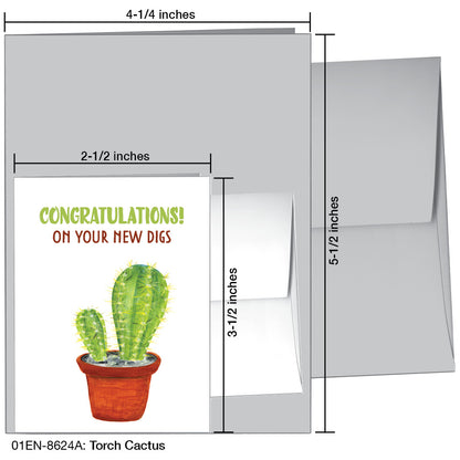 Torch Cactus, Greeting Card (8624A)