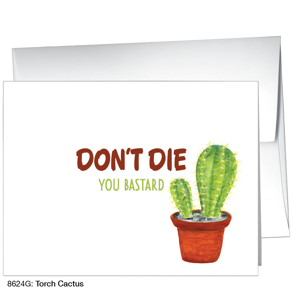 Torch Cactus, Greeting Card (8624G)