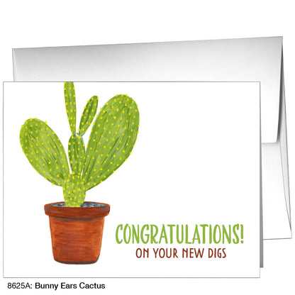 Bunny Ears Cactus, Greeting Card (8625A)