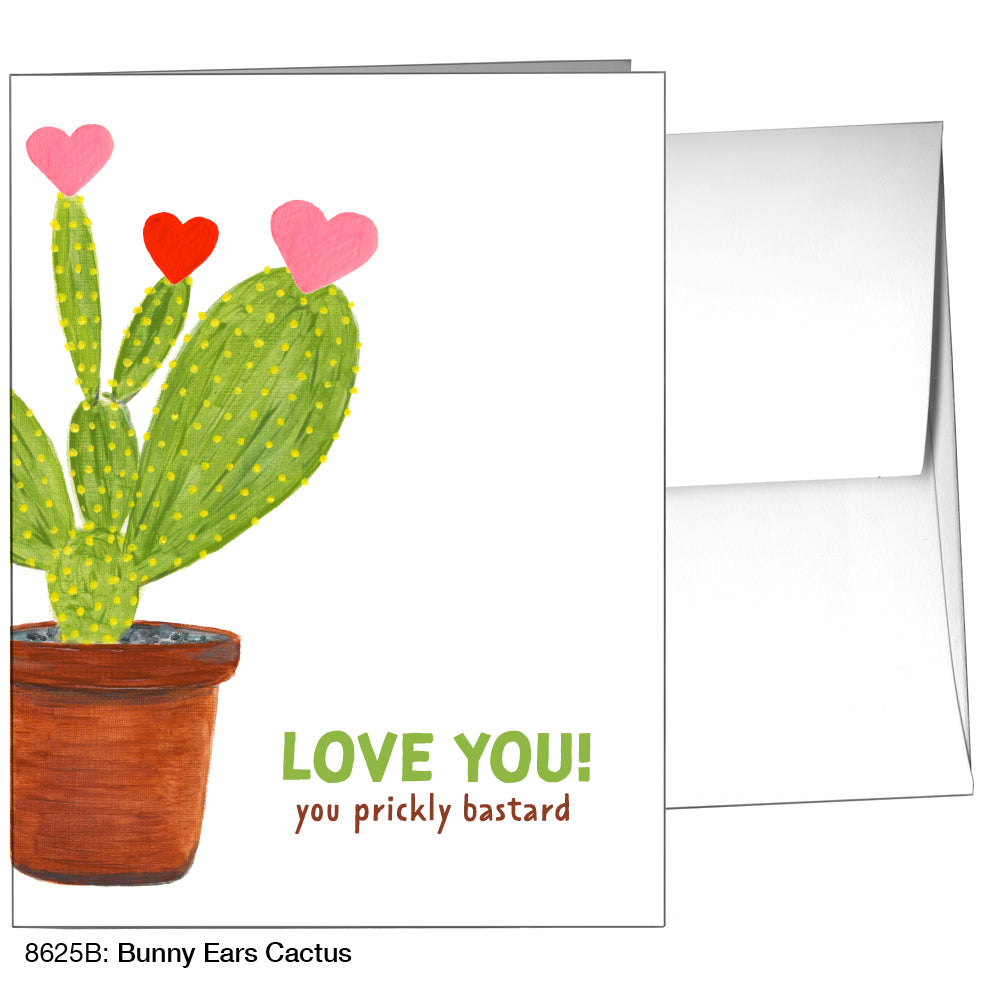 Bunny Ears Cactus, Greeting Card (8625B)