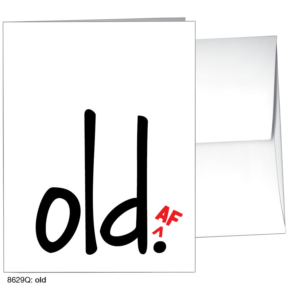 Old, Greeting Card (8629Q)