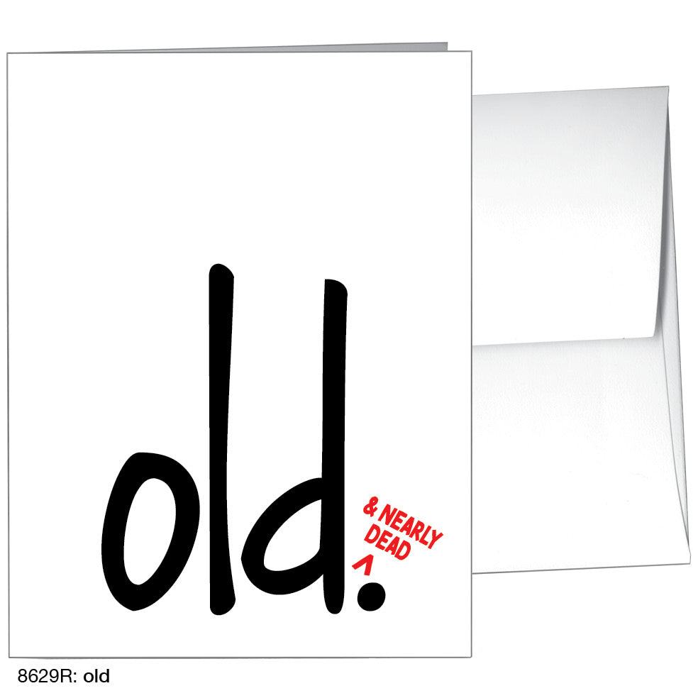 Old, Greeting Card (8629R)