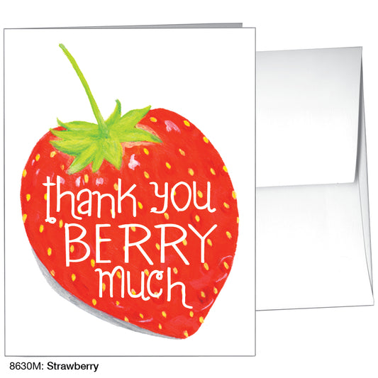 Strawberry, Greeting Card (8630M)