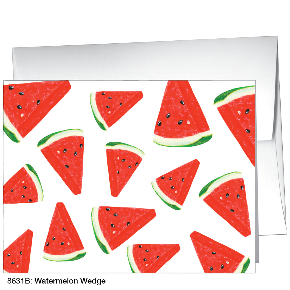 Watermelon Wedge, Greeting Card (8631B)