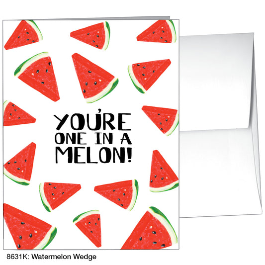 Watermelon Wedge, Greeting Card (8631K)