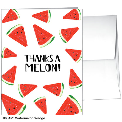 Watermelon Wedge, Greeting Card (8631M)