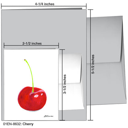 Cherry, Greeting Card (8632)