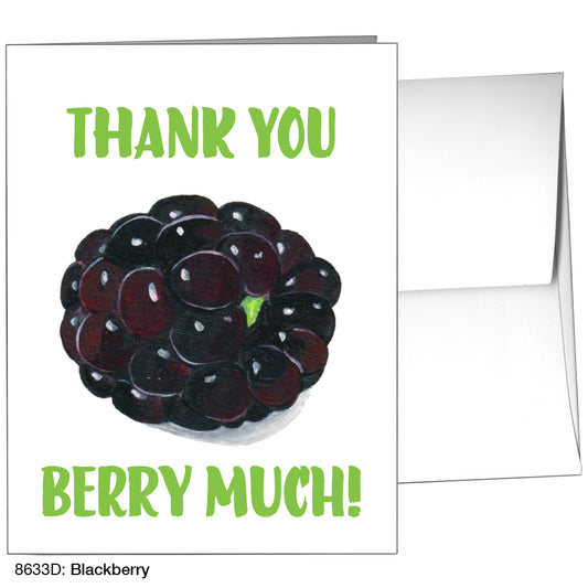 Blackberry, Greeting Card (8633D)