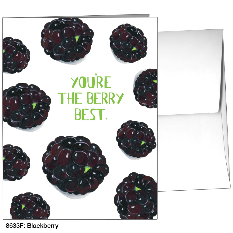 Blackberry, Greeting Card (8633F)