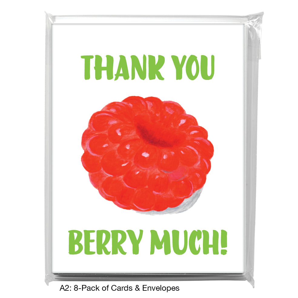 Raspberry, Greeting Card (8634D)