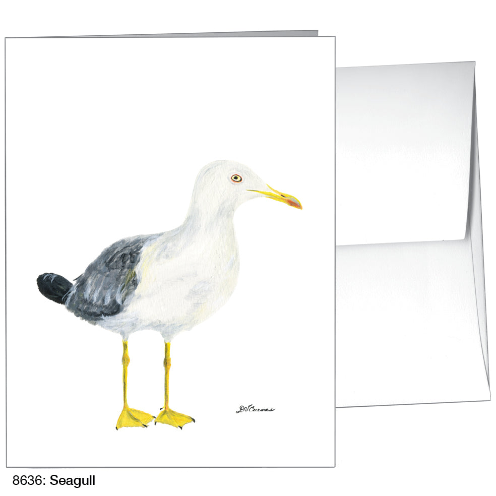 Seagull, Greeting Card (8636)