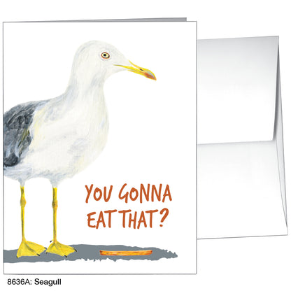 Seagull, Greeting Card (8636A)