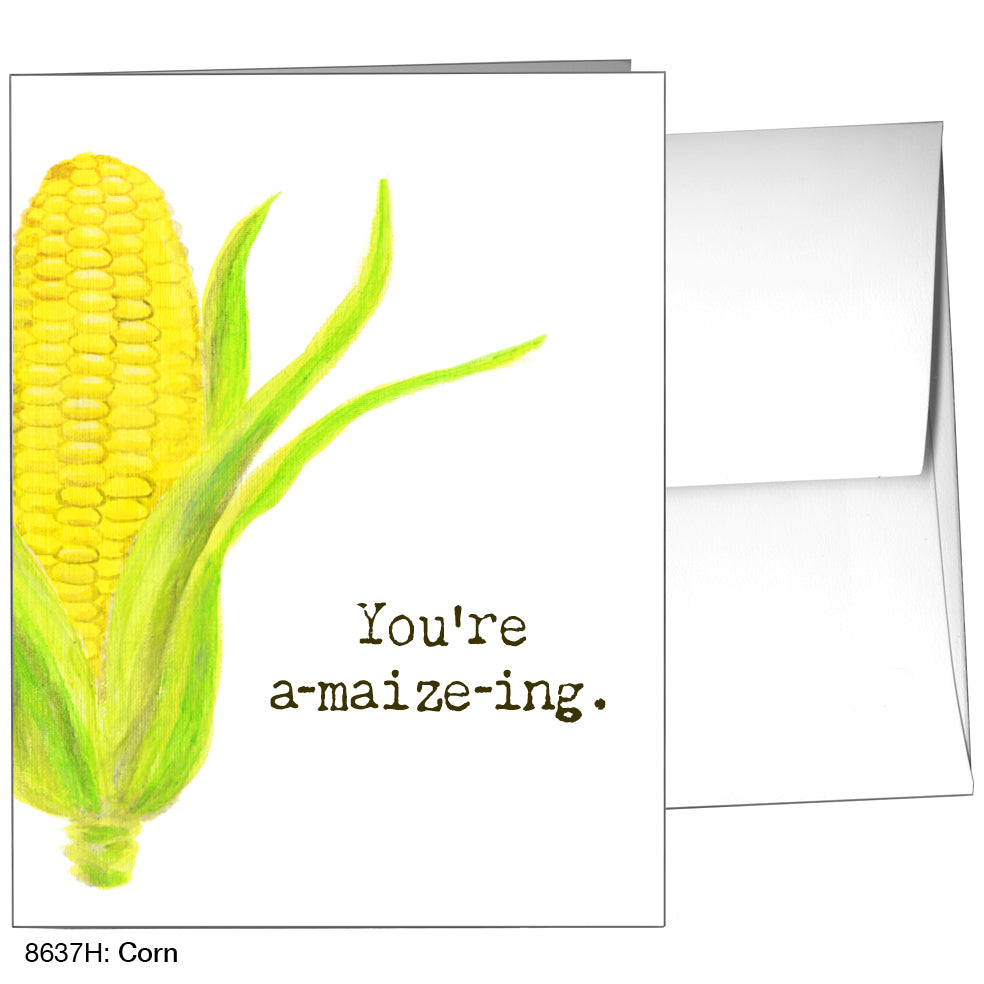 Corn, Greeting Card (8637H)