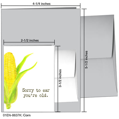 Corn, Greeting Card (8637K)