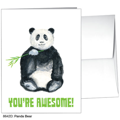 Panda Bear, Greeting Card (8642D)