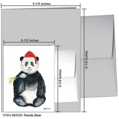 Panda Bear, Greeting Card (8642M)