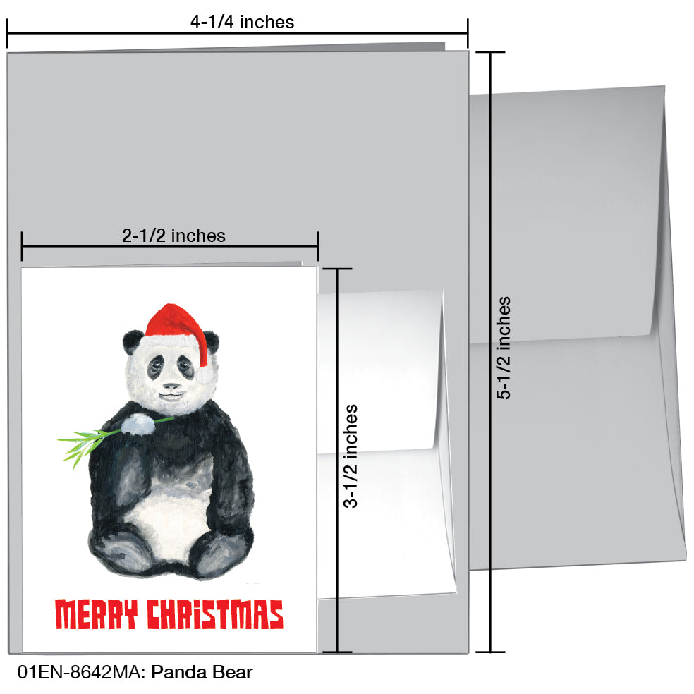 Panda Bear, Greeting Card (8642MA)