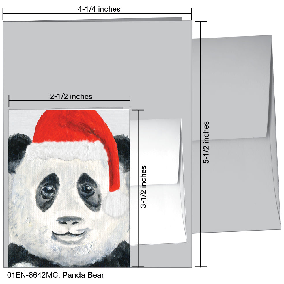 Panda Bear, Greeting Card (8642MC)