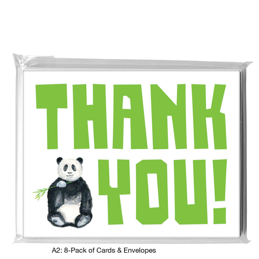 Panda Bear, Greeting Card (8642R)