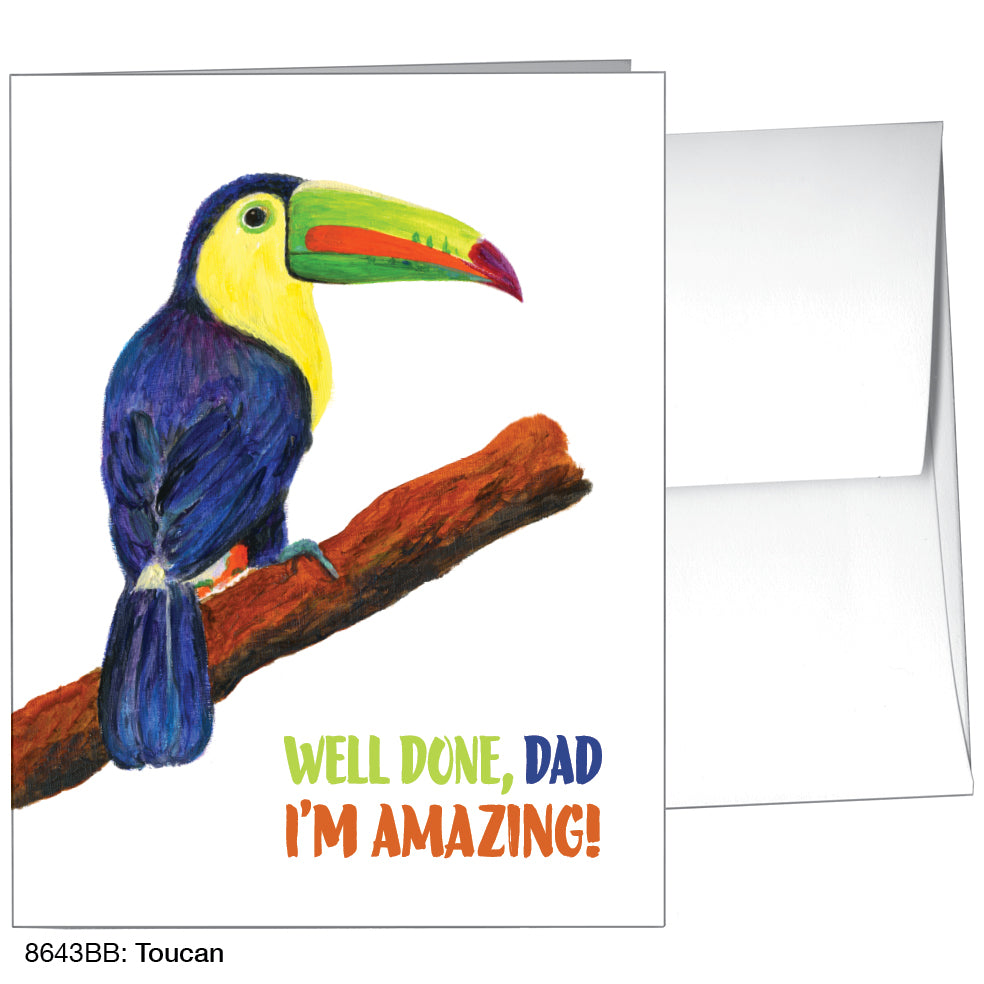 Toucan, Greeting Card (8643BB)
