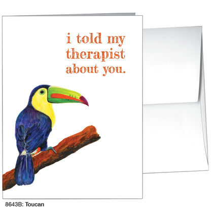 Toucan, Greeting Card (8643B)