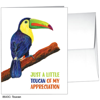 Toucan, Greeting Card (8643C)