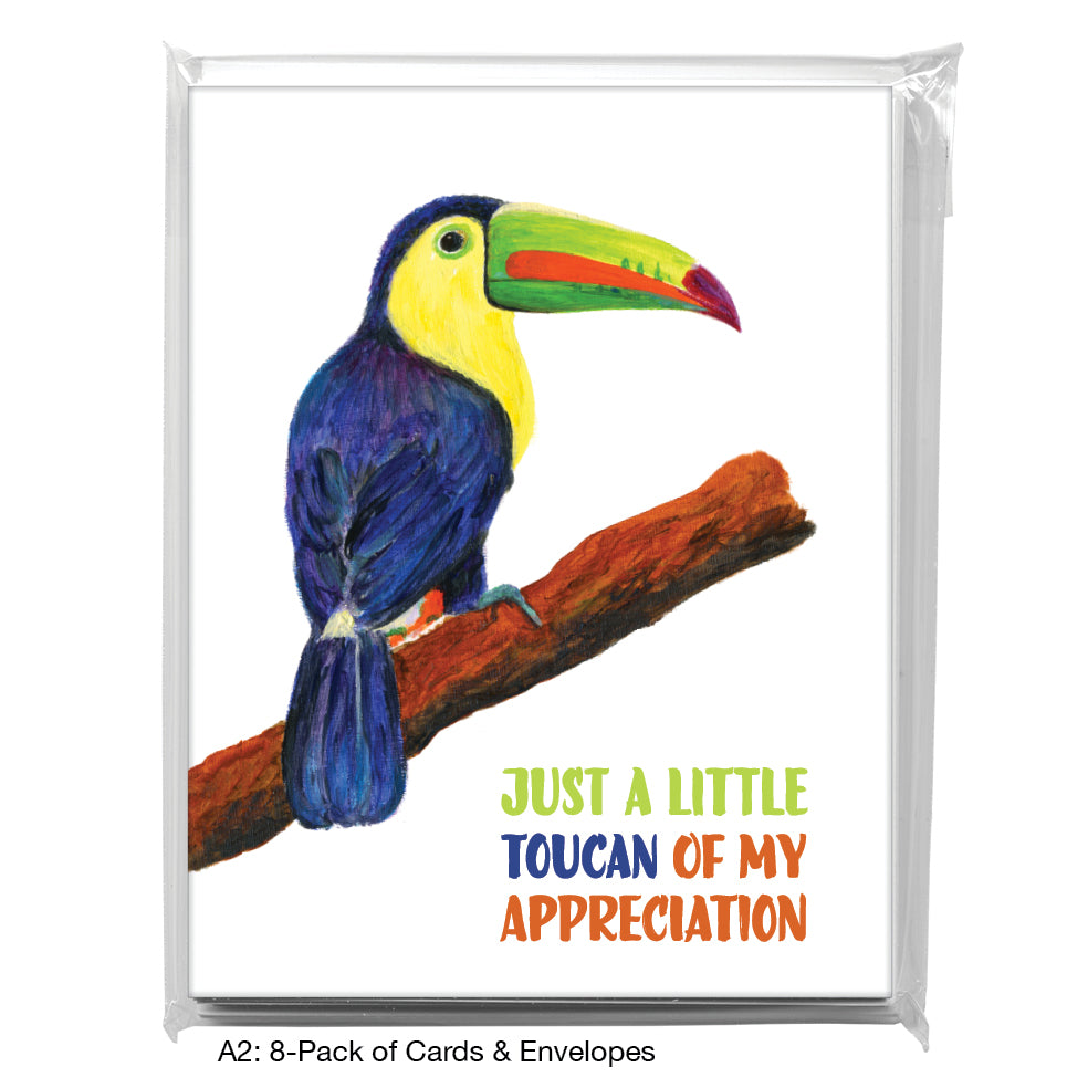 Toucan, Greeting Card (8643C)