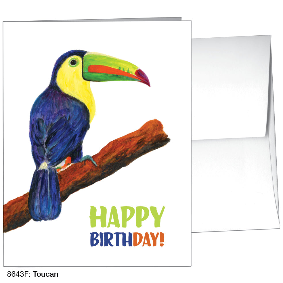 Toucan, Greeting Card (8643F)