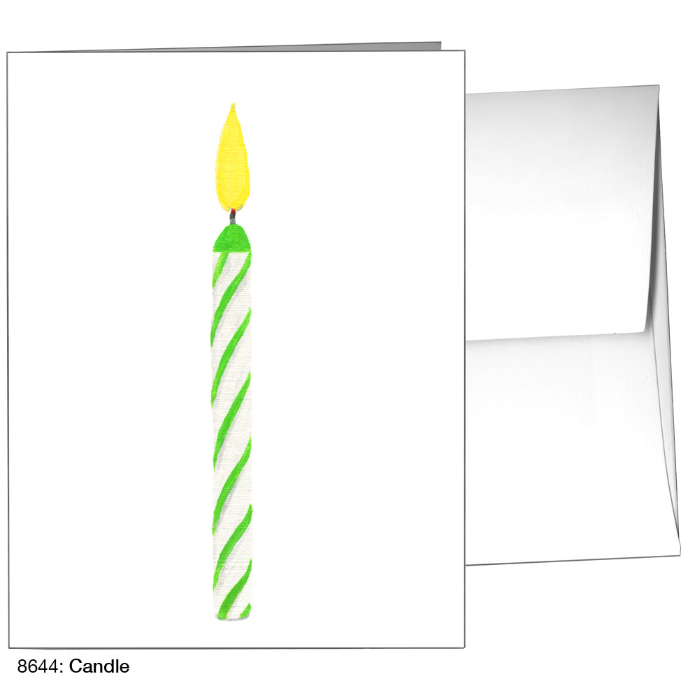 Candle, Greeting Card (8644)