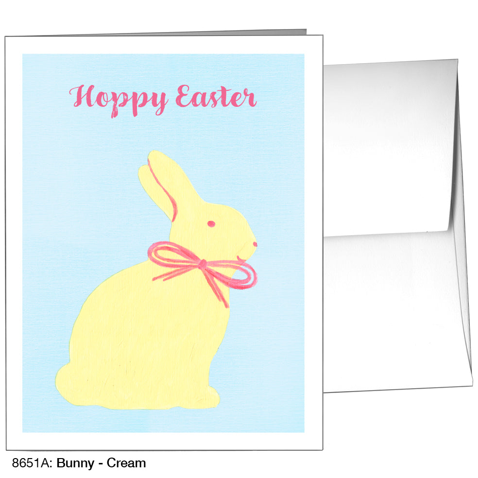 Bunny - Cream, Greeting Card (8651A)