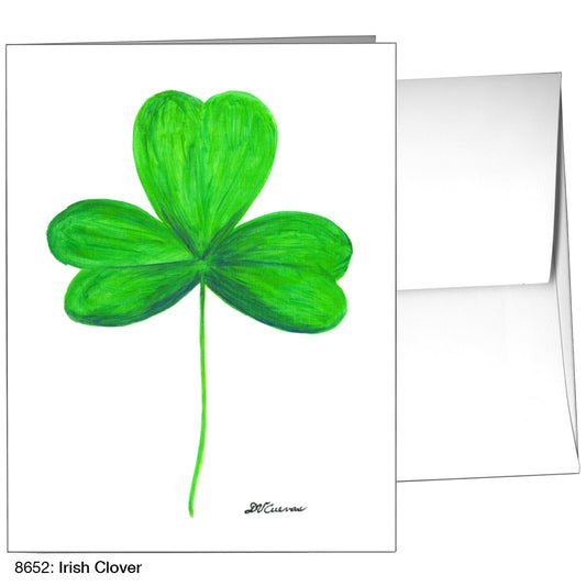 Irish Clover, Greeting Card (8652)
