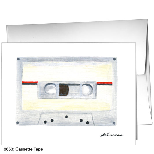 Cassette Tape, Greeting Card (8653)