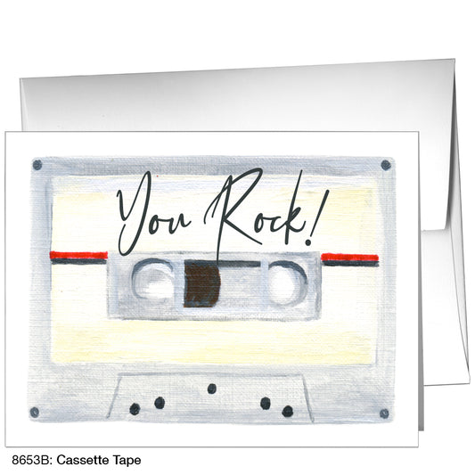 Cassette Tape, Greeting Card (8653B)