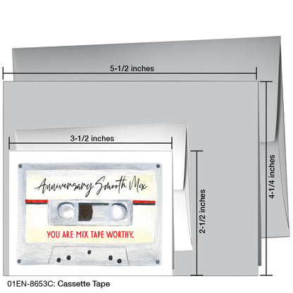 Cassette Tape, Greeting Card (8653C)
