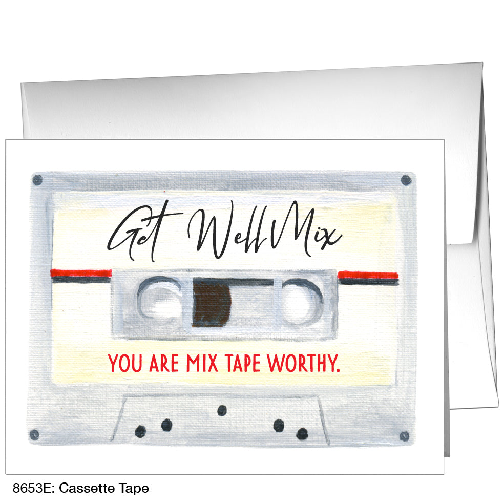Cassette Tape, Greeting Card (8653E)