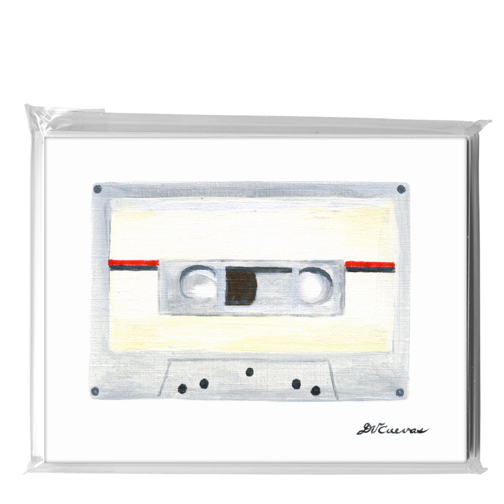 Cassette Tape, Greeting Card (8653)