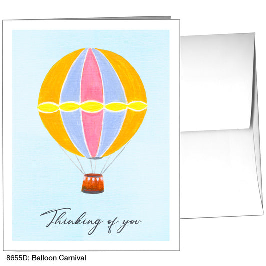 Balloon Carnival, Greeting Card (8655D)