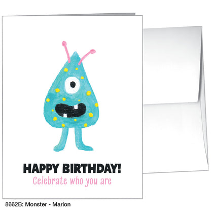 Monster - Marion, Greeting Card (8662B)
